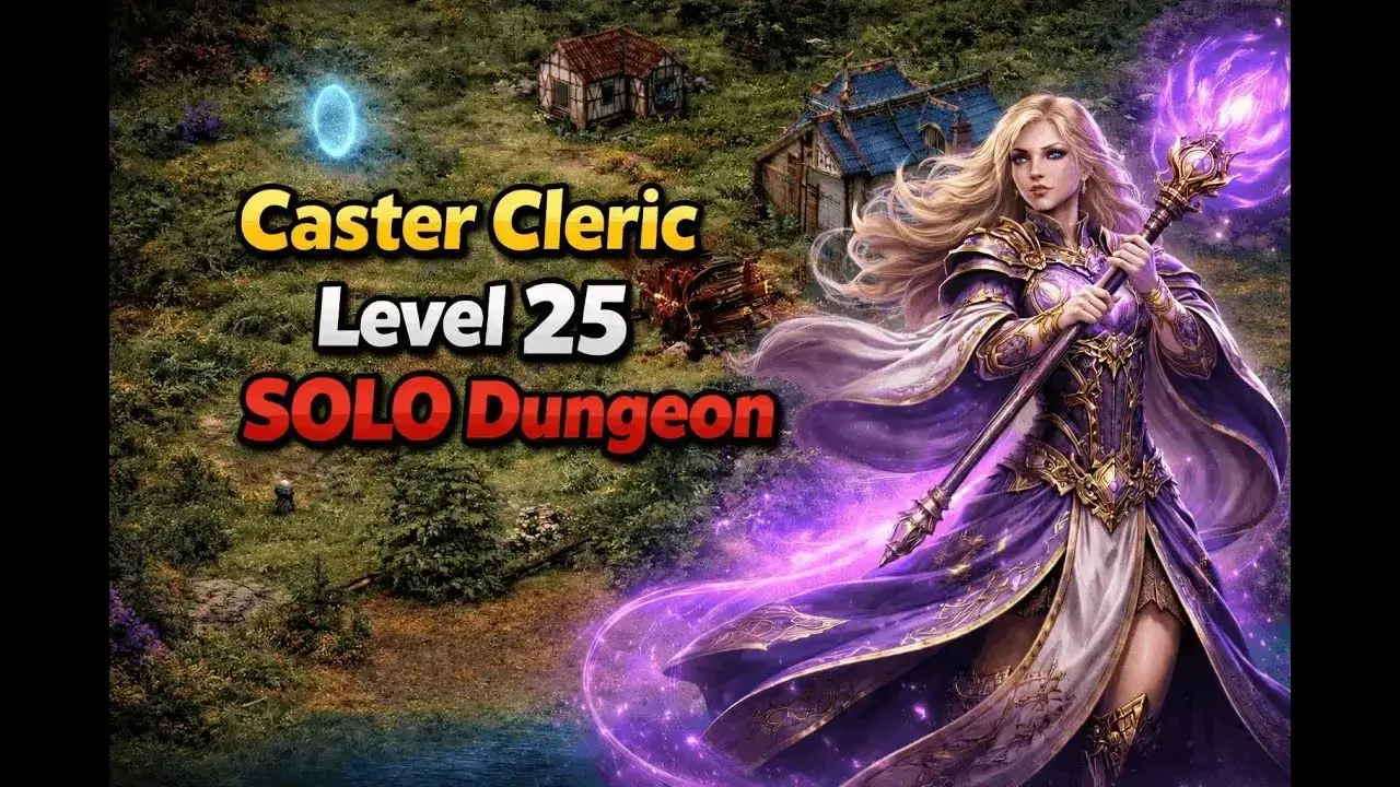Caster Cleric Level 25 Solo Dungeon thumbnail